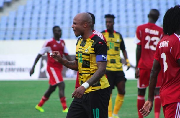 Black Stars captain Andre Ayew ruled out of Sudan game