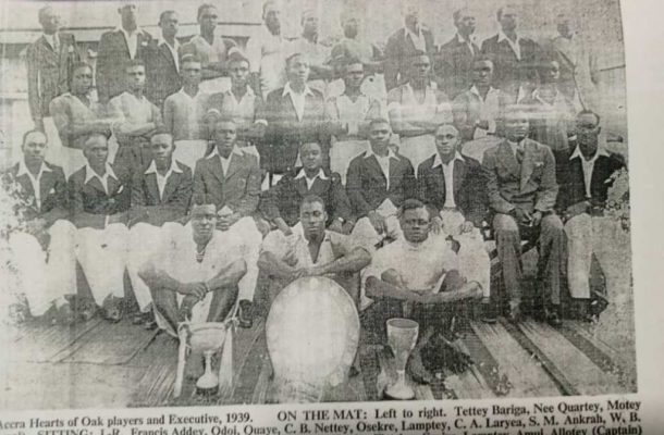 The birth of Accra Hearts of Oak as Ghana's oldest surviving club turns 109 years