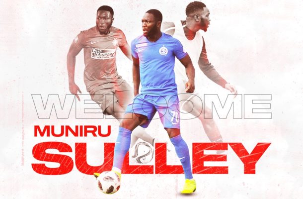 OFFICIAL: Kotoko signs Muniru Sulley, younger brother of Sulley Muntari