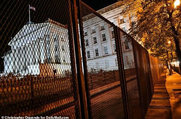 US Elections: ‘Non-scalable’ fence erected outside the White House