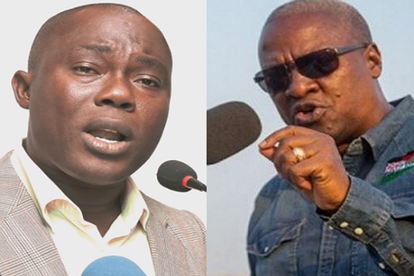Your ‘stupidity’ outburst uncharacteristic of a presidential candidate - Gyampo to Mahama
