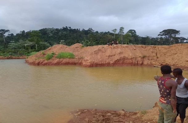 Aowin: Three girls dead after drowning in ‘galamsey’ pit at Banaso