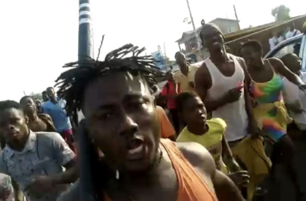 VIDEO: Tema East residents angry over arrest of NDC Parliamentary Candidate