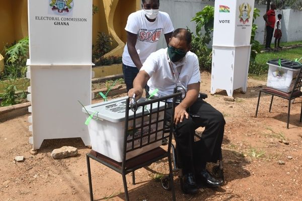 Greenstreet Votes, Says God Will Choose Leader For Ghana