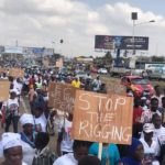 Tension rising as NDC hit streets to protest EC results