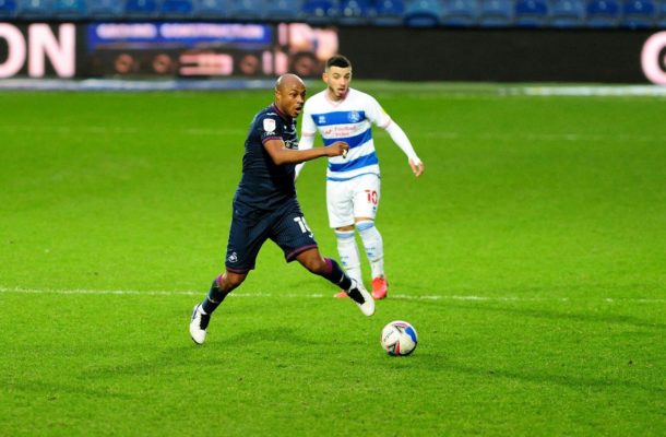 Andre Ayew elated with goal against QPR
