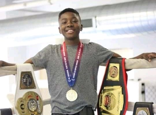 Young boxer Joseph Awinongya Jr. honored again