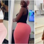 Hajia Bintu posts throwback pictures that suggests her 'botoss' is natural
