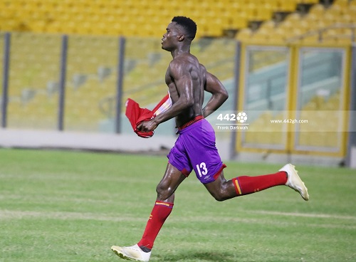 Inform Obeng Kwadwo Junior vows to score against Aduana Stars