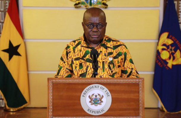 President Akufo-Addo to address Ghanaians tonight