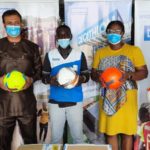 Decathlon Ghana presents 1000 ball to GFA