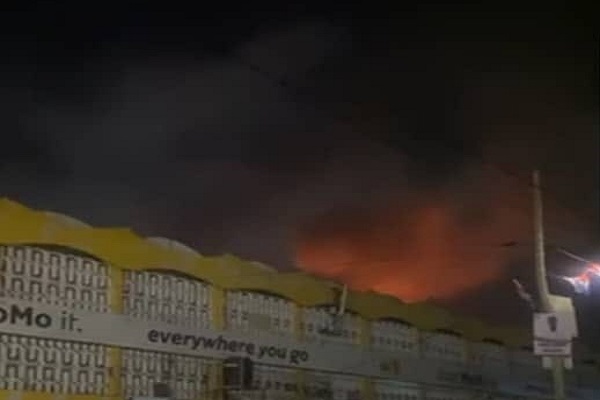 Breaking: Kaneshie market also on fire