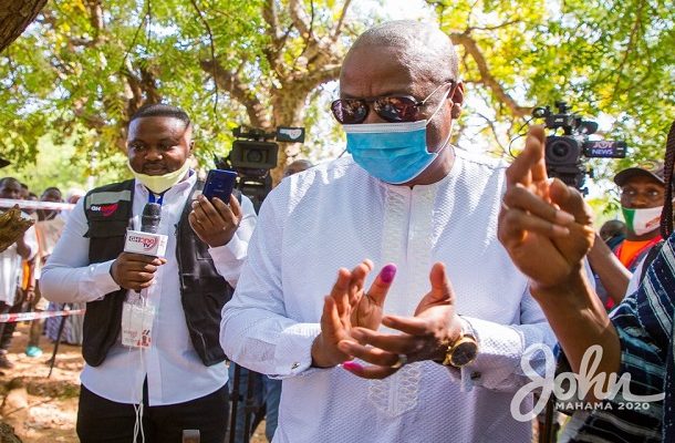 Confusion hits Mahama’s voting process in Bole Bamboi