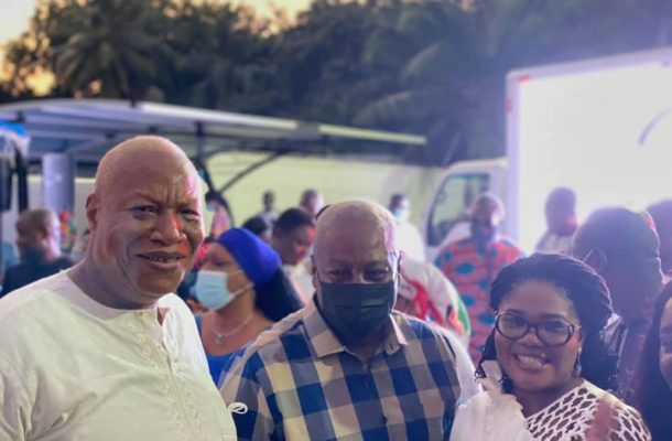 Mahama, NDC hold victory party to celebrate Bagbin as Speaker of Parliament