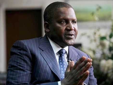 Africa's richest man Dangote reportedly losses $900 Million in just 24 hours