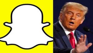 President Trump's account permanently banned on Snapchat