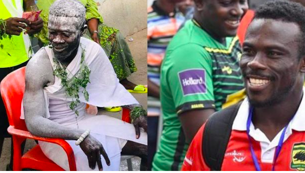 PHOTOS: Former Kotoko defender Augustine Sefah denies being installed a fetish priest