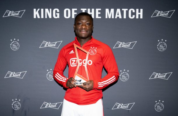 Brian Brobbey climbs from the bench late to win man of match in Ajax win