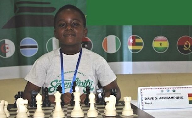 8 year old Ghanaian makes history, wins Africa Under-9 Chess Championship