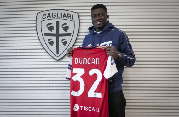 OFFICIAL: Alfred Duncan seals Cagliari transfer