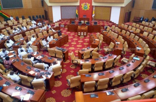 NPP MPs arrive in Parliament at 4am to occupy Majority side