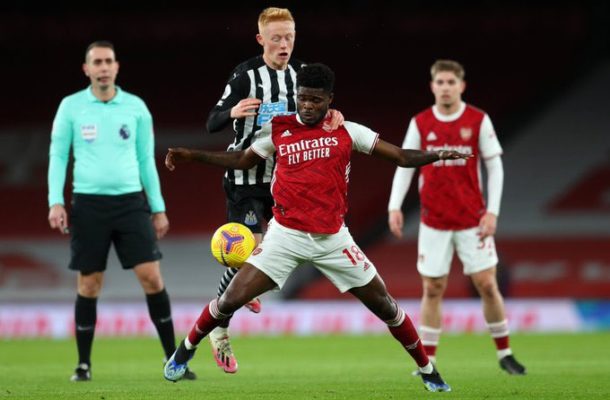 Fit again Thomas Partey provides assist in Arsenal's win over Newcastle