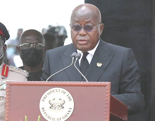 Galamsey Fight: I will let Ghanaians know I'm serious - President Akufo-Addo