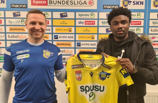 OFFICIAL: Samuel Tetteh joins Austrian side SKN St. Polten