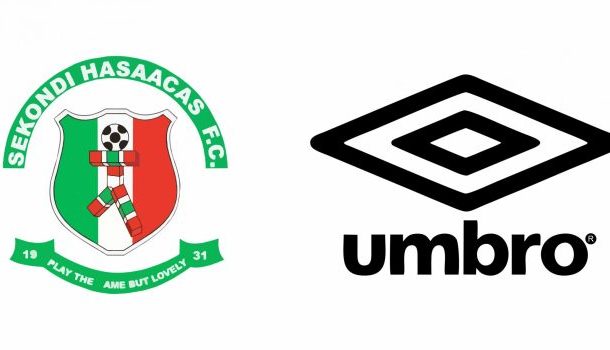 Sekondi Hasaacas announces kit partnership deal with Umbro