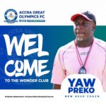 Just In: Former Ghana U-20 coach Yaw Preko appointed new Great Olympics coach