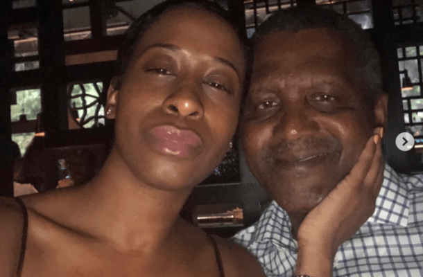Mystery side chick of Aliko Dangote pops up says he broke her 'heart into 1000 pieces'