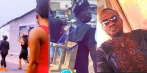 VIDEOS: Youth besiege funeral of late headmaster with kitchen stools; demonstrate legendary sex position