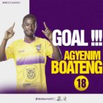 Agyenim Boateng's brace hands Medeama win over Aduana Stars