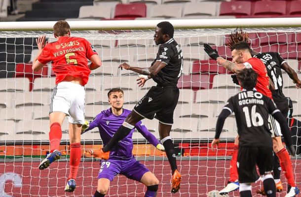 Ghanaian duo star for Victoria Guimaraes in Benfica draw