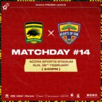 Starting XI for both Kotoko and Hearts revealed