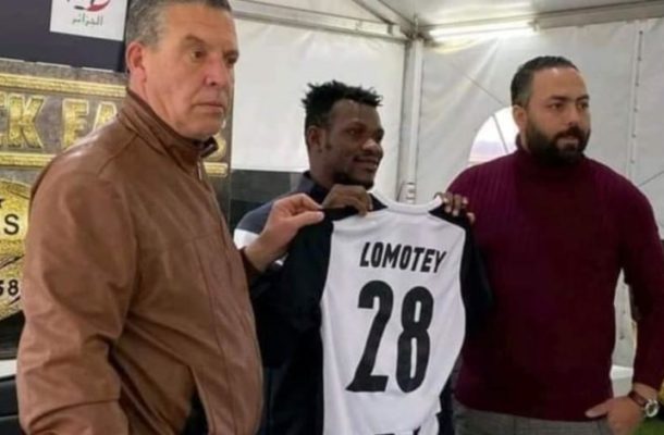 Daniel Lomotey grabs No.28 shirt as ES Setif unveils Ghanaian striker