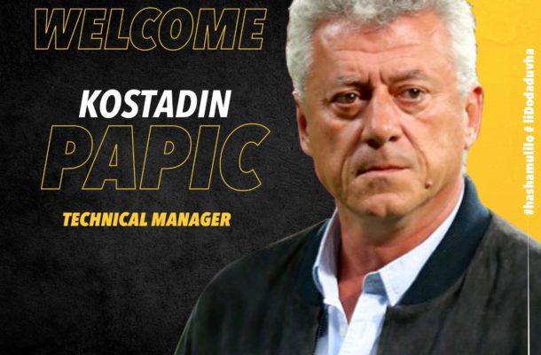 Former Hearts coach Kosta Papic joins South African side Black Leopards