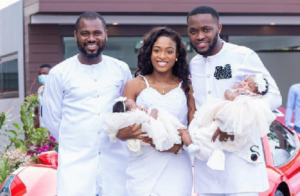 PHOTOS: Despite's son and wife flaunt their beautiful twins