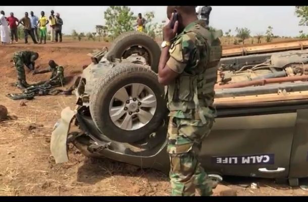 Soldiers seize, smash mobile phones of Bolga residents filming accident scene instead of helping