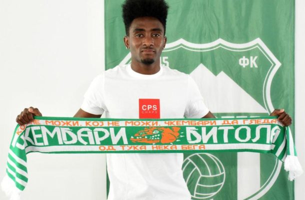 Ex-Amidaus forward Prince Amponsah joins Macedonian side FK Pelister