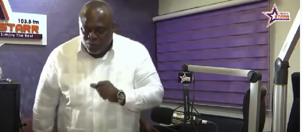 VIDEO: Koku Anyidoho jams to Ampofo Agyei's 'if you do good, you do for yourself' song