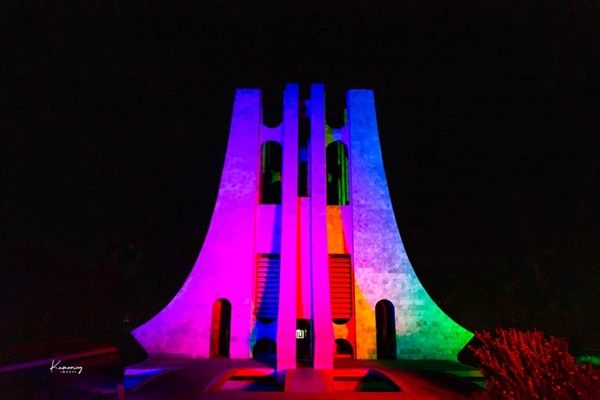 Ghana lights up Kwame Nkrumah Museum to mark 2021 Global Rare Disease Day