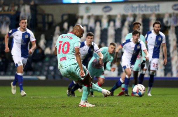 Andre Ayew delighted with draw against Blackburn Rovers