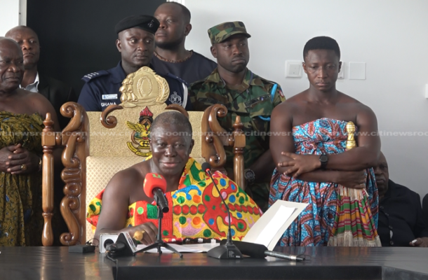 Otumfuo charges Jinapor to take action against galamsey