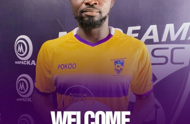 OFFICIAL: Former Hearts defender Vincent Atinga joins Medeama