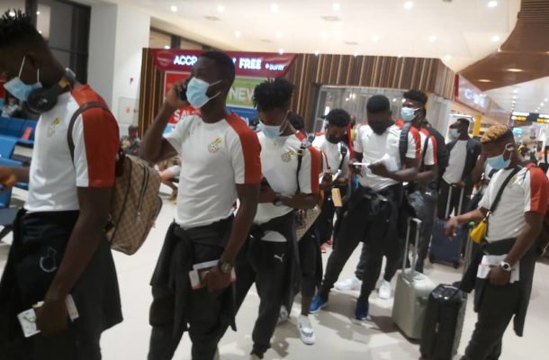 Black Stars B depart Ghana for Uzbekistan