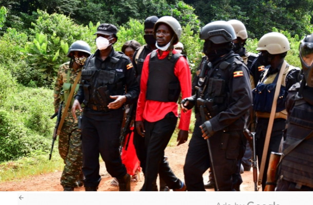Tear gas fired as Uganda police arrest Bobi Wine