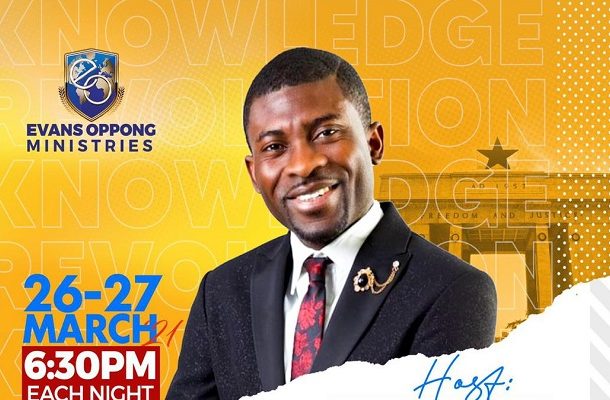 Dr. Evans Oppong to storm Ghana with the 'Knowledge Revolution' conference