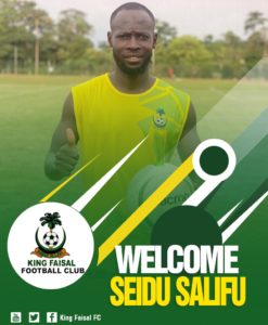 King Faisal sign former U-20 midfielder Seidu Salifu