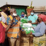 Fanteakwa South DCE donates nose masks, sanitizers to traders